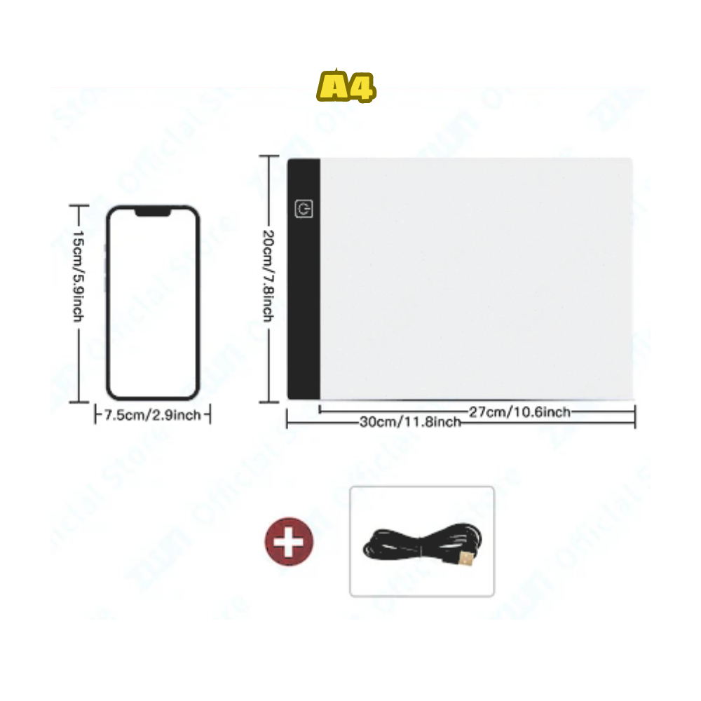 Led Drawing Copy Pad Board - Paintmate®️